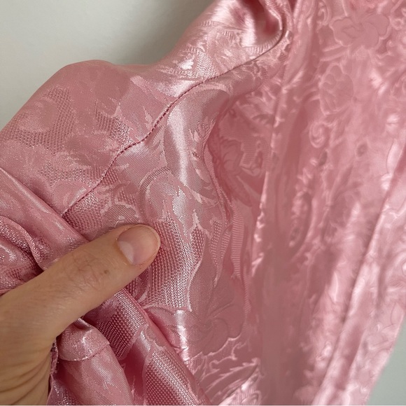 Vintage Gold Label Victoria's Secret Barbiecore Lace Babydoll Slip Dress Size M - Picture 8 of 13